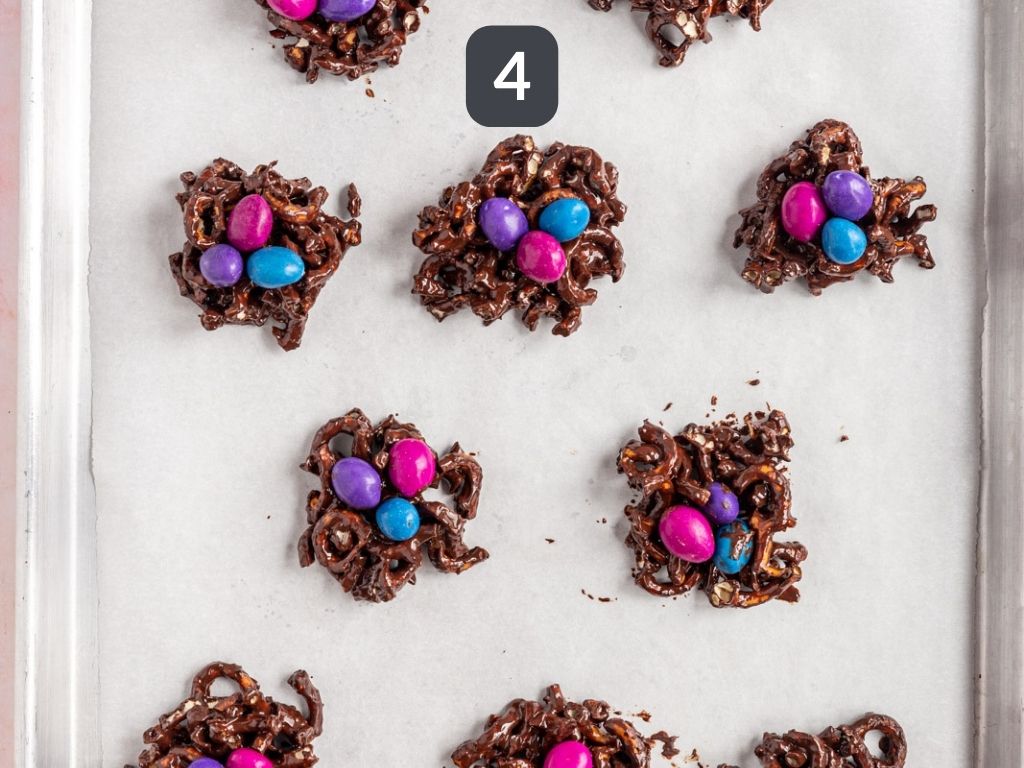 Vegan Gluten Free Birds Nest Cookies